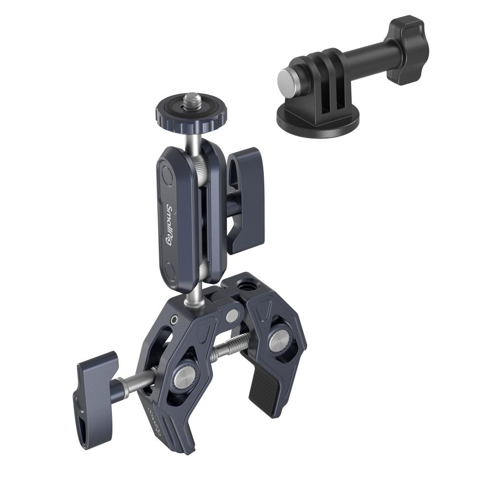 SmallRig Crab-Shaped Clamp with Ballhead Magic Arm - 3757B
