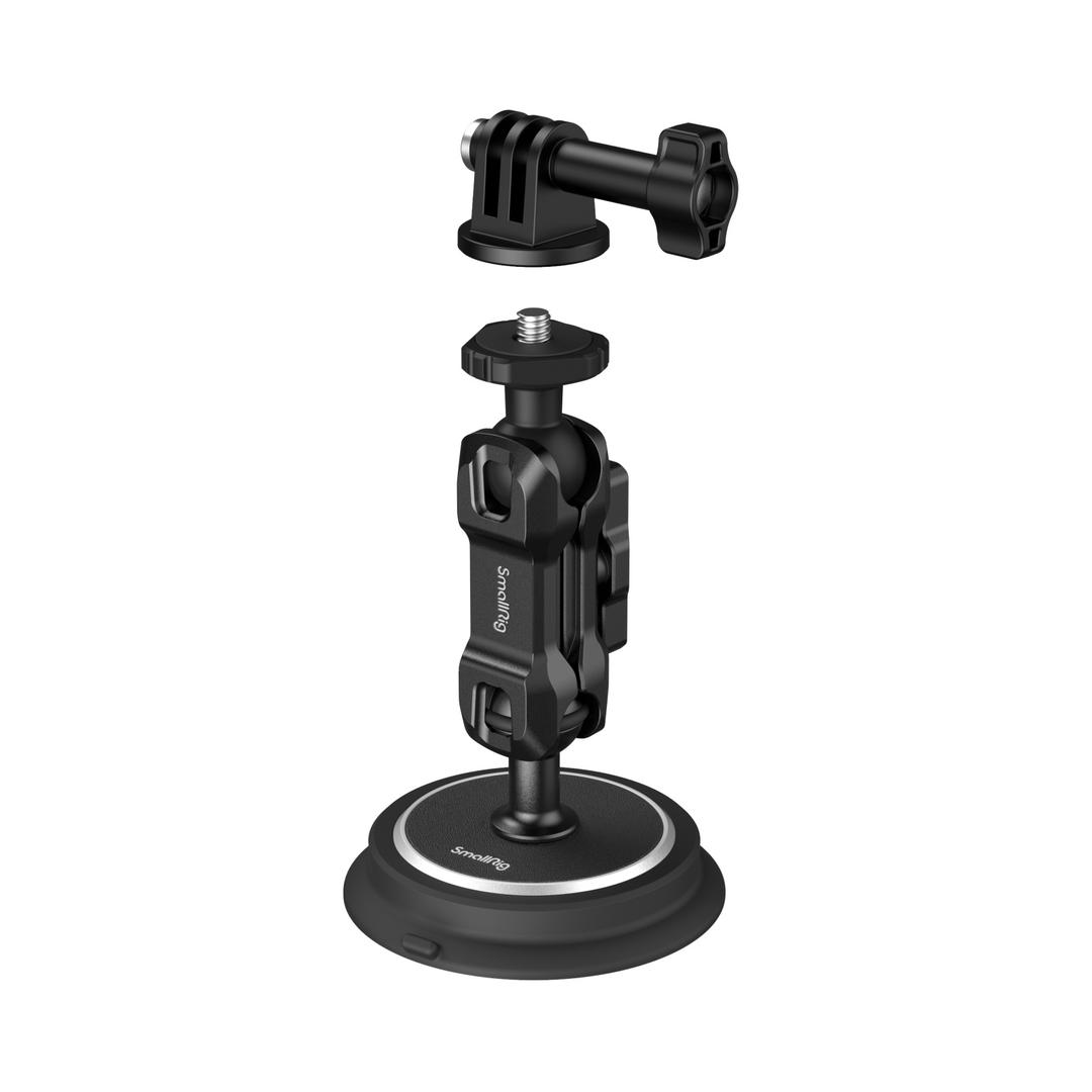 SmallRig Magic Arm Magnetic Suction Cup Mounting Support Kit for Action Cameras - 4466