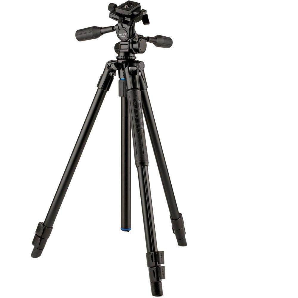 Slik Pro AL-323-3W Tripod with 3-Way Head