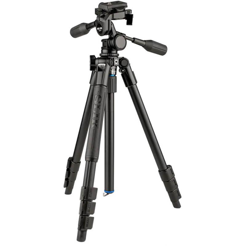 Slik Pro AL-324-3W Tripod with 3-Way Head