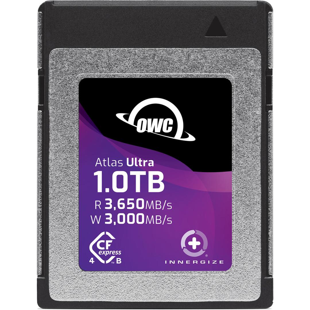 OWC Atlas Ultra 1TB (3650MB/s) CFexpress 4.0 Type B Memory Card