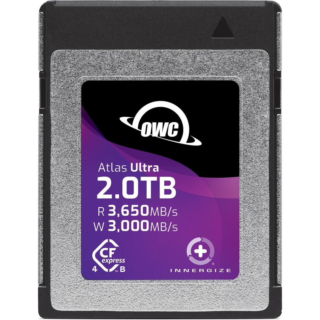 OWC Atlas Ultra 2TB (3650MB/s) CFexpress 4.0 Type B Memory Card