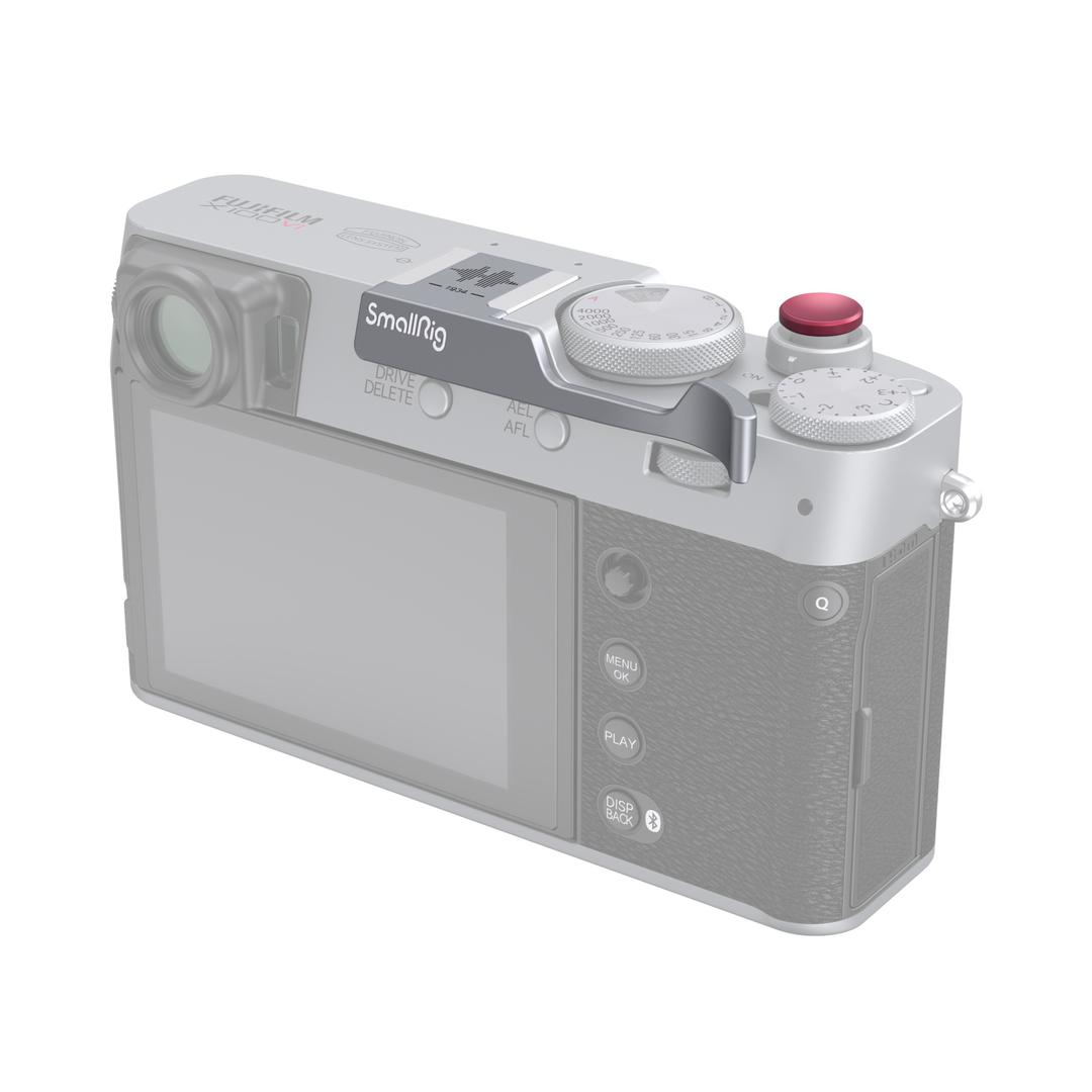 SmallRig Thumb Grip for Fujifilm X100VI / X100V 4566 - Silver
