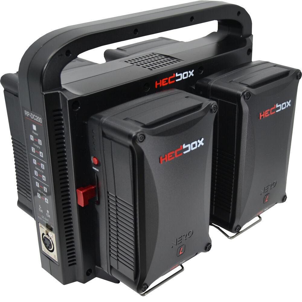 Hedbox MEGABANK-4L Quad Battery Charger System