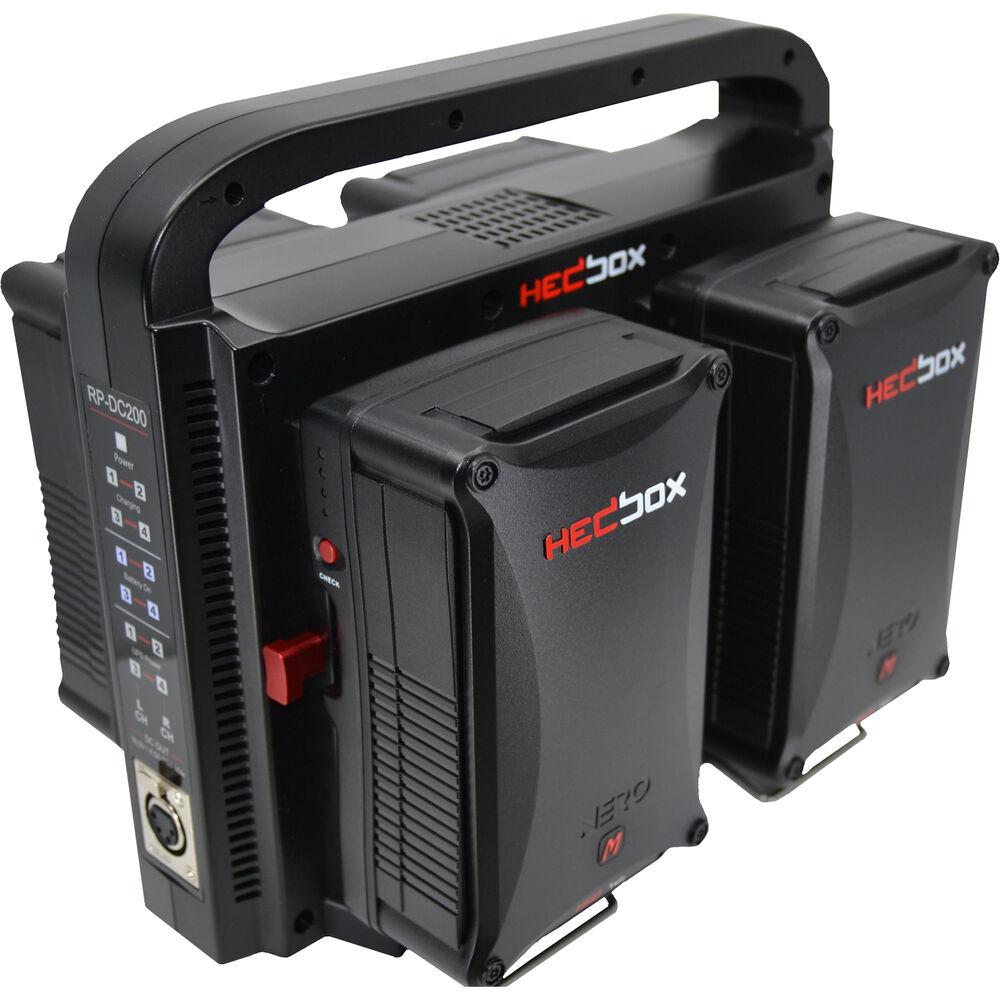 Hedbox MEGABANK-4M Quad Battery Charger System