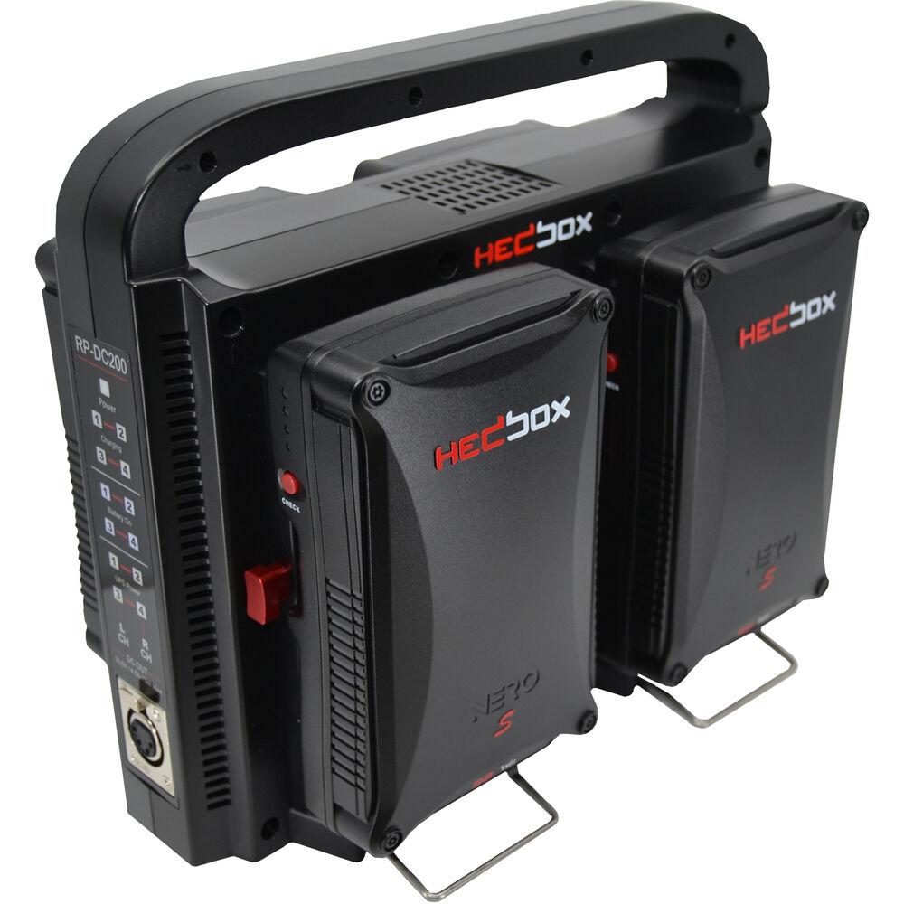 Hedbox MEGABANK-4S Quad Battery Charger System
