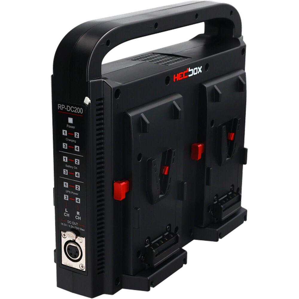 Hedbox RP-DC200V 4-CH Digital Simultaneous Battery Charger