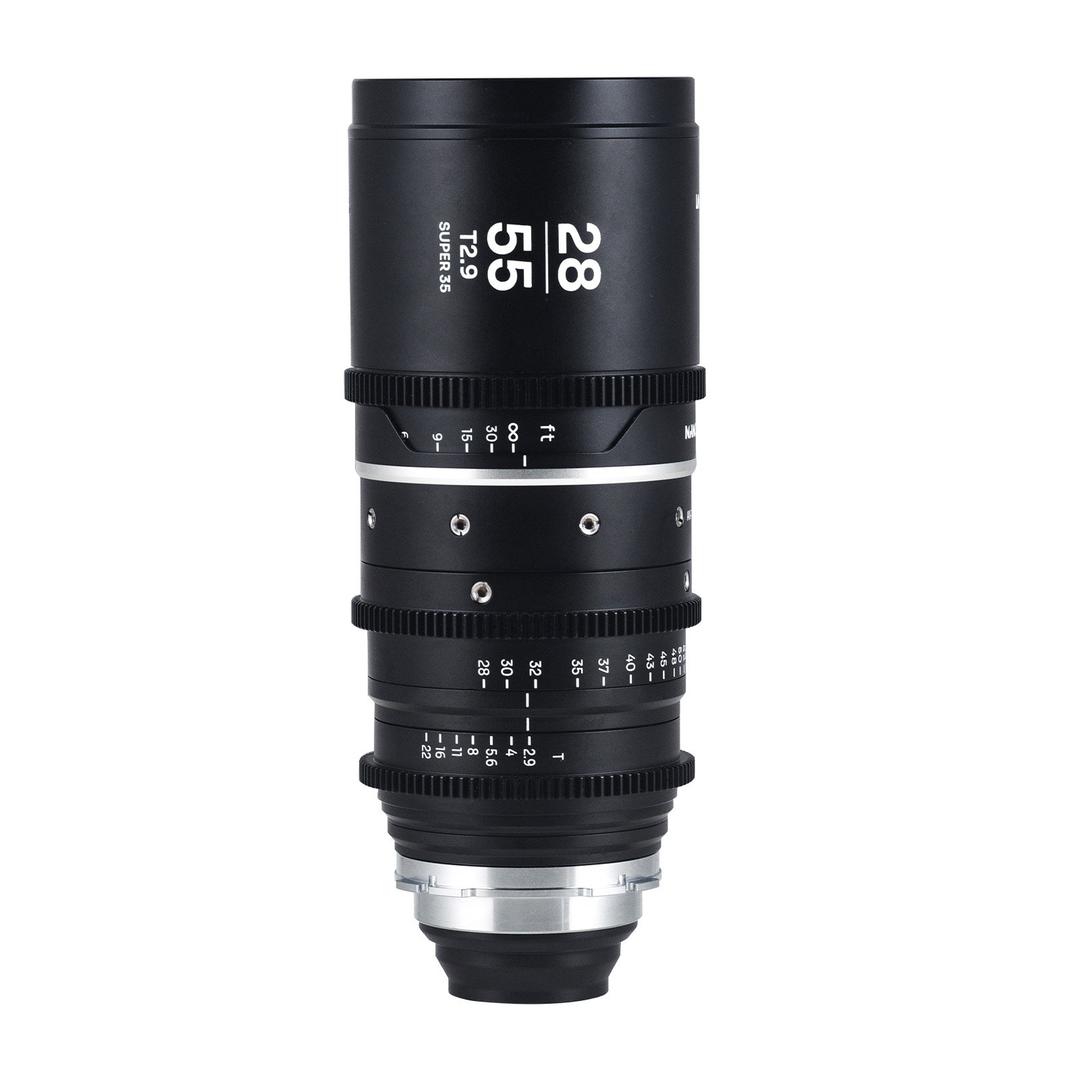 Laowa Nanomorph Zoom 28-55mm T2.9 1.5X S35 (Silver) Lens for PL Mount
