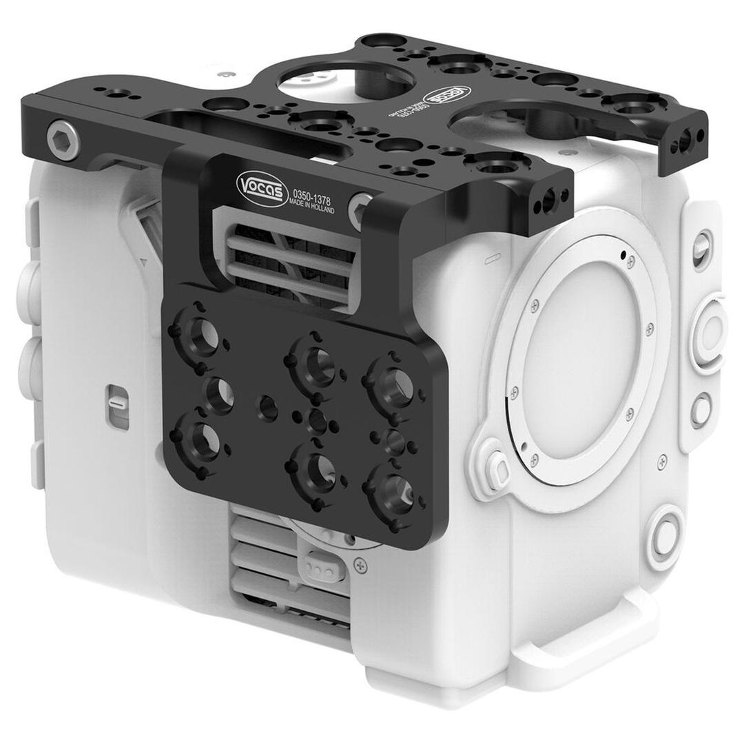 Vocas portrait mode bracket or large side plate for Sony FX6