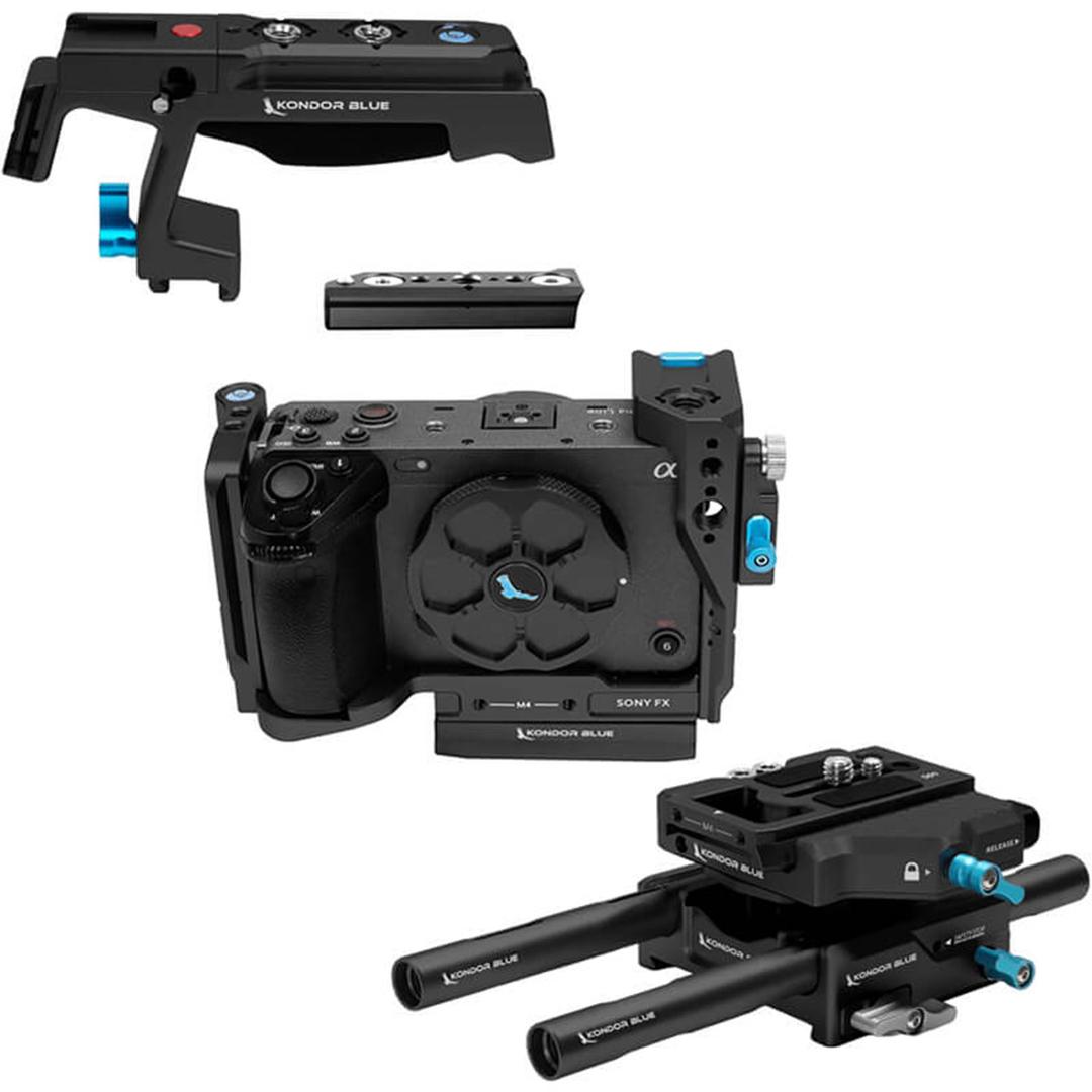 Kondor Blue Sony FX3/FX30 Base Rig MKII - Raven Black