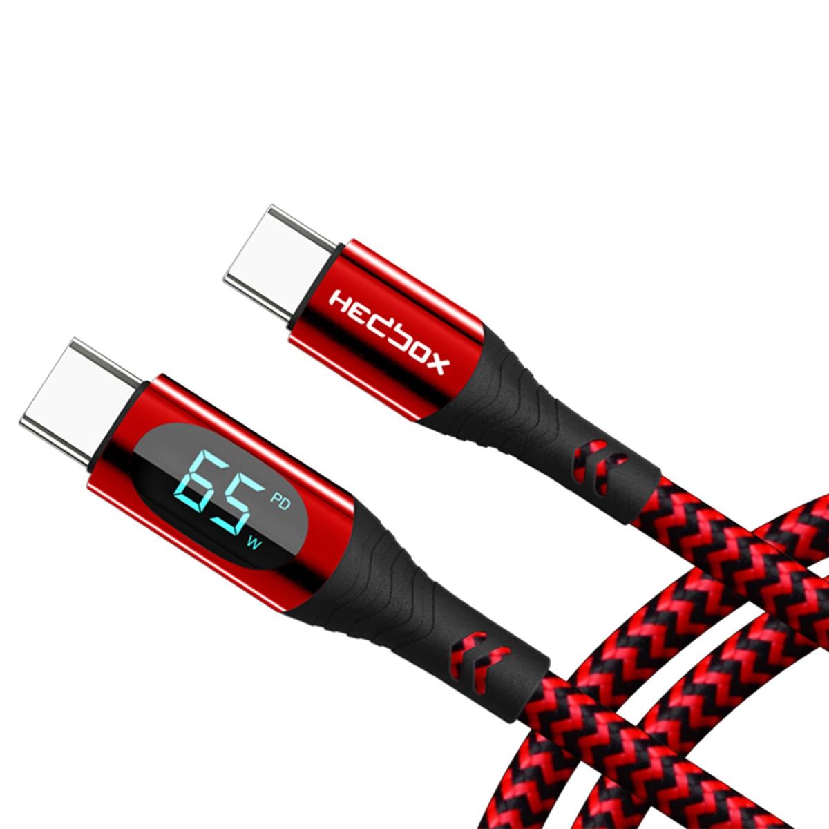 Hedbox RPC-D65W USB-C to USB-C LED Display Power Cable