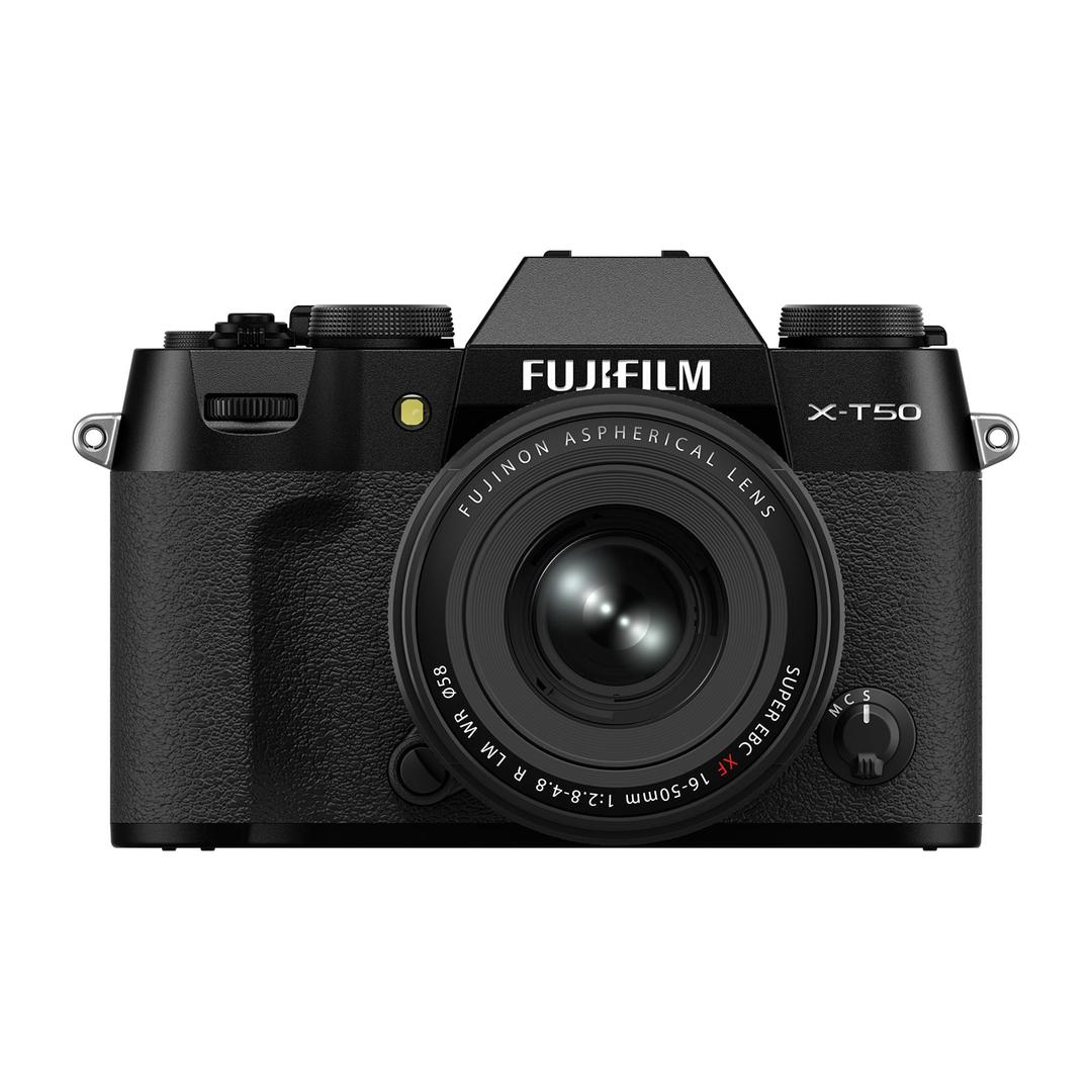 Fujifilm X-T50 Digital Camera Body with XF 16-50mm f2.8-4.8 R LM WR Lens - Black