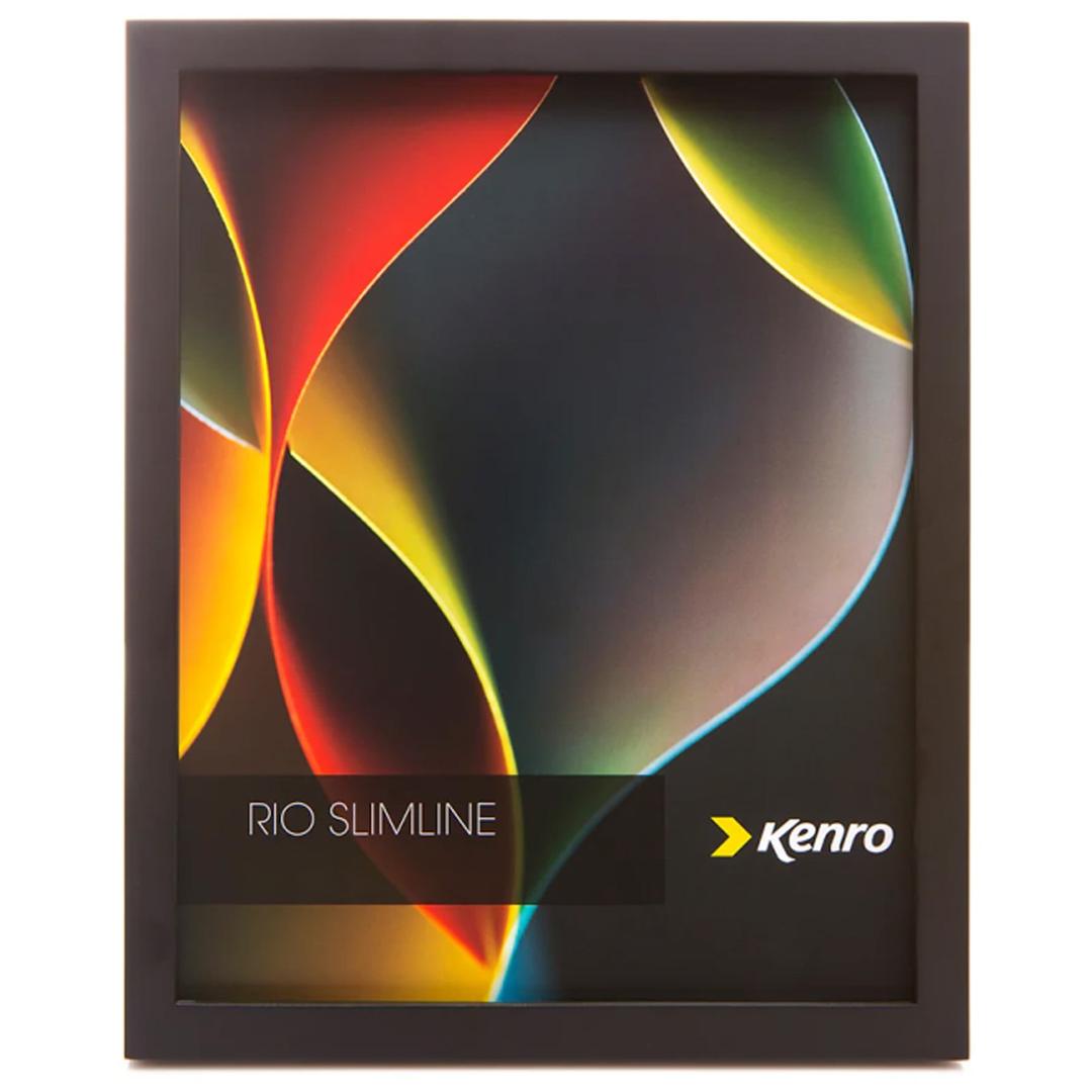 Kenro RIO Slimline 8x12'' Photo Frame - Black