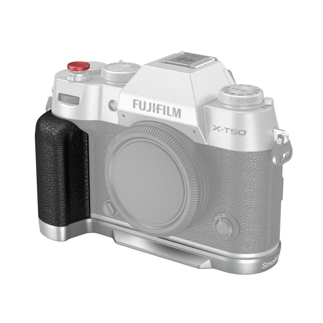 SmallRig Silicone L-Shape Handle for Fujifilm X-T50 (Sliver) 4713C