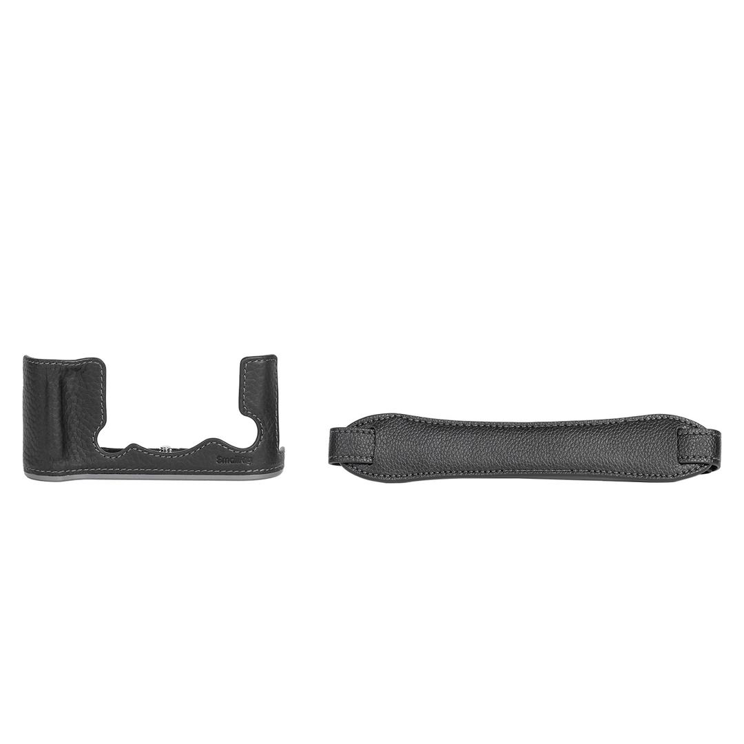 SmallRig Leather Half Case Kit for Fujifilm X-T50 (Black) 4709