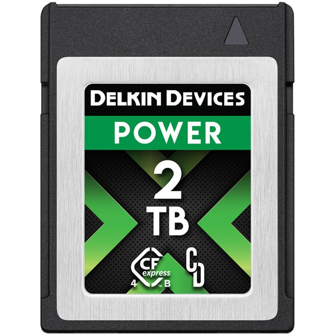 Delkin POWER 2TB (3530 MB/s) CFexpress Type B 4.0 Memory Card