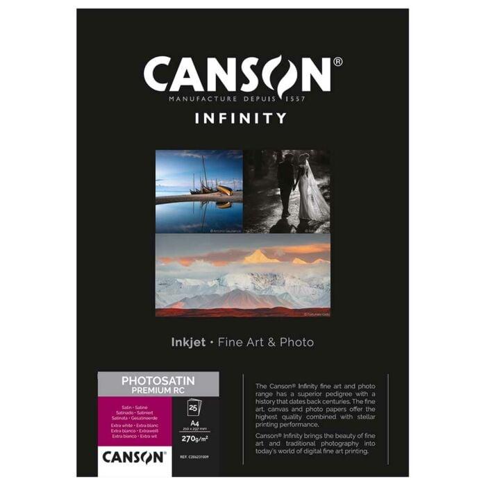 Canson PhotoSatin Premium RC 270 A3 - 25 Sheets