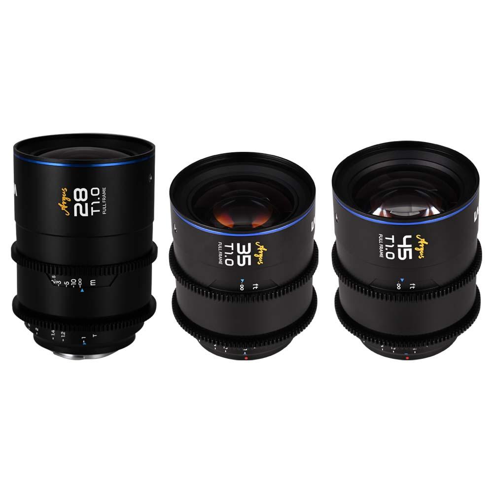 Laowa Argus (28mm, 35mm, 45mm) FF 3-Lens Bundle for Sony FE