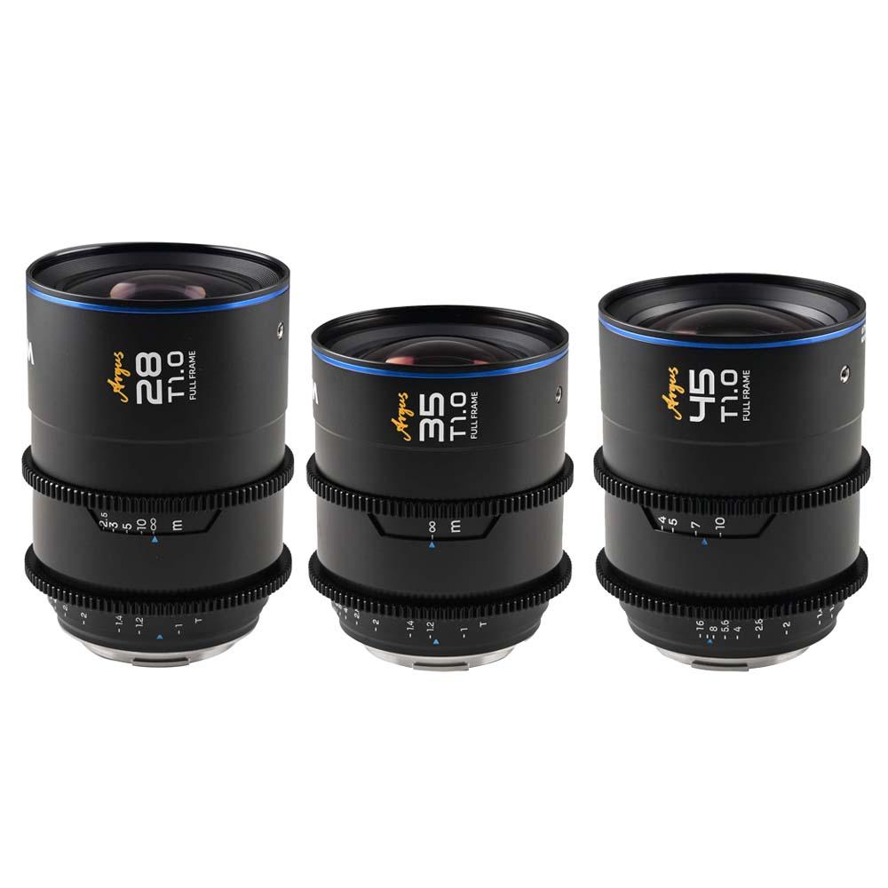 Laowa Argus (28mm, 35mm, 45mm) FF 3-Lens Bundle for Canon RF