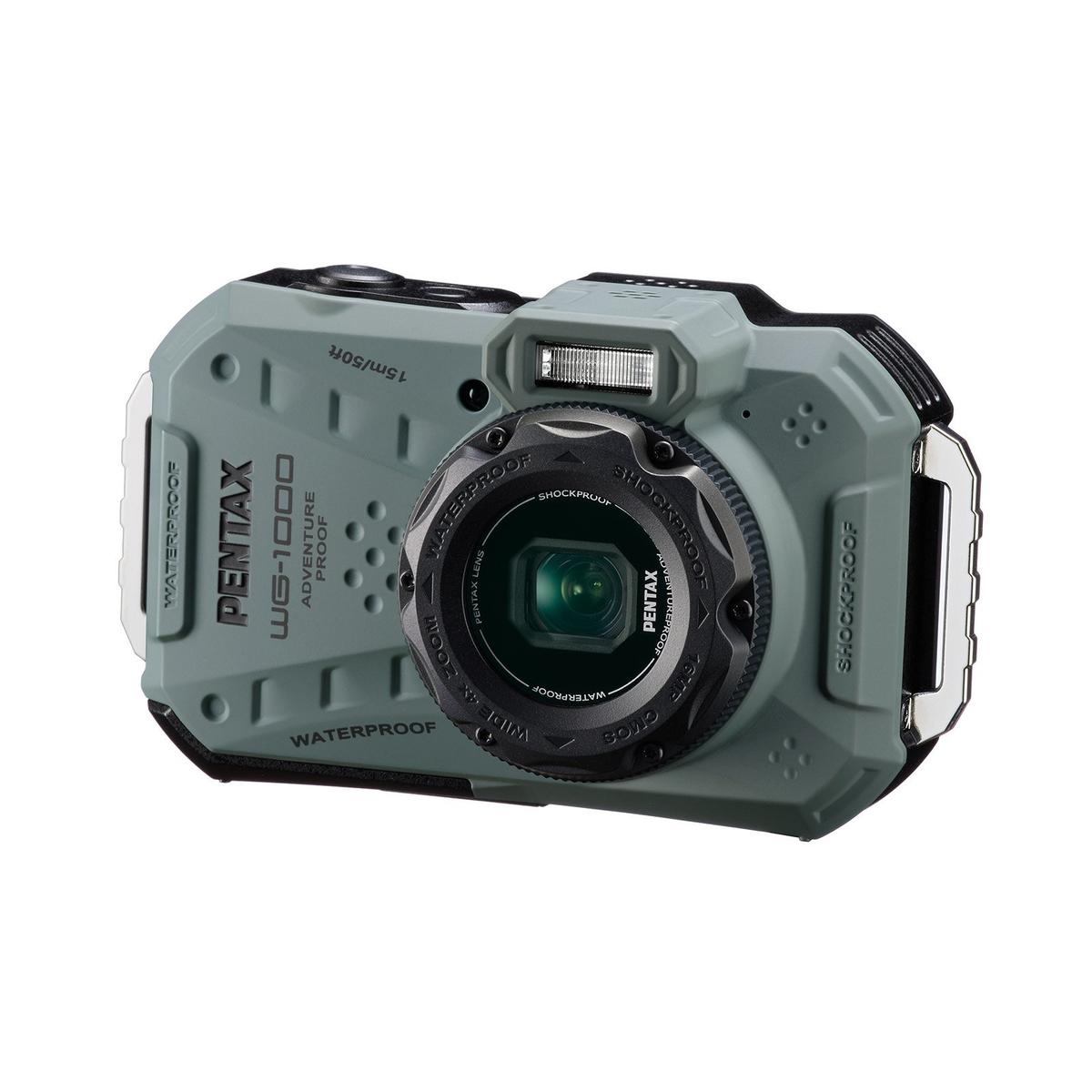 Pentax WG-1000 Digital Camera - Olive