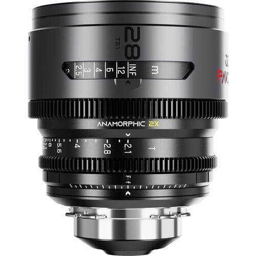 DZOFILM Pavo 28mm T2.1 Lens for PL + EF mount - Feet (Neutral Coating)