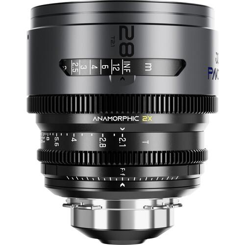 DZOFILM Pavo 28mm T2.1 Lens for PL + EF mount - Feet (Blue Coating)