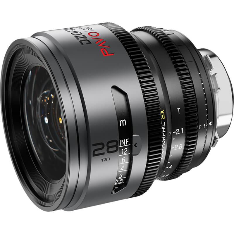 DZOFILM Pavo 28mm T2.1 Lens for PL + EF mount - Metre (Neutral Coating)