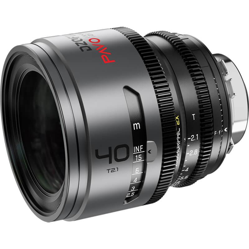 DZOFILM Pavo 40mm T2.1 Lens for PL + EF mount - Metre (Neutral Coating)