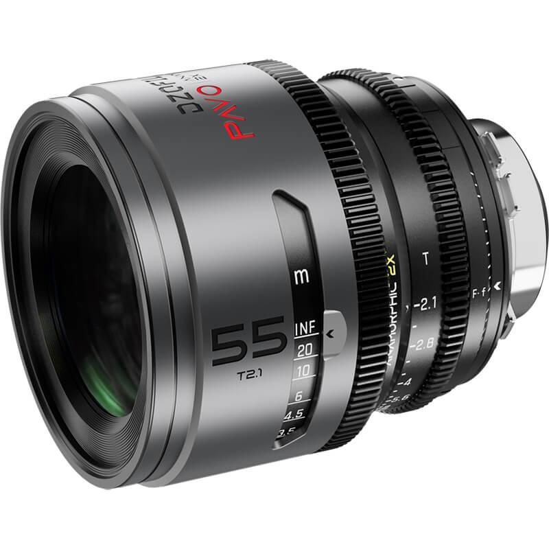 DZOFILM Pavo 55mm T2.1 Lens for PL + EF mount - Metre (Neutral Coating)