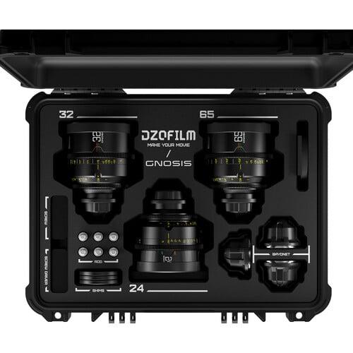 DZOFILM Gnosis Macro 3 Lens Set (24mm/32mm/65mm) - Feet
