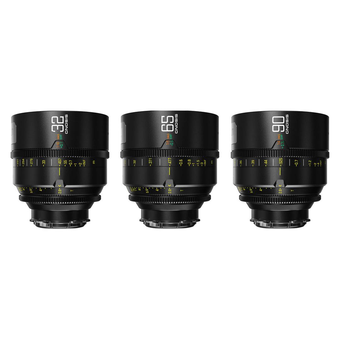 DZOFILM Gnosis Macro 3 Lens Set (32mm/65mm/90mm) - Metre