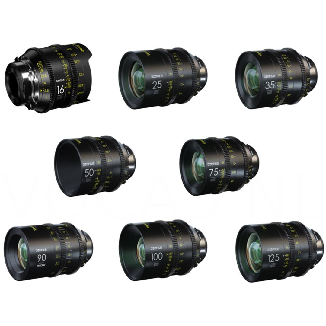 DZOFILM Vespid Prime 8 Lens Kit - Metre
