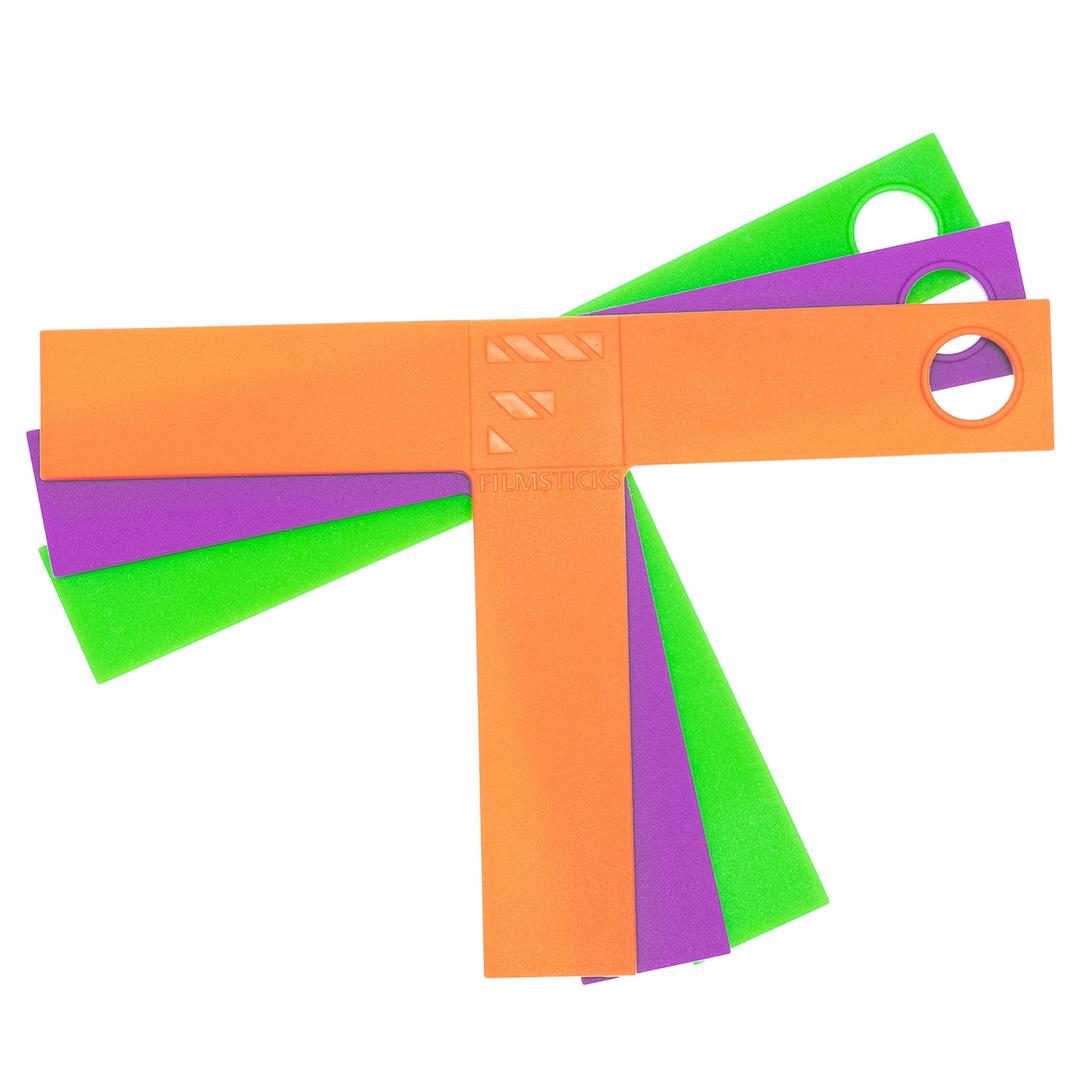 Filmsticks T-Marker Set of 3 Coloured T-Markers