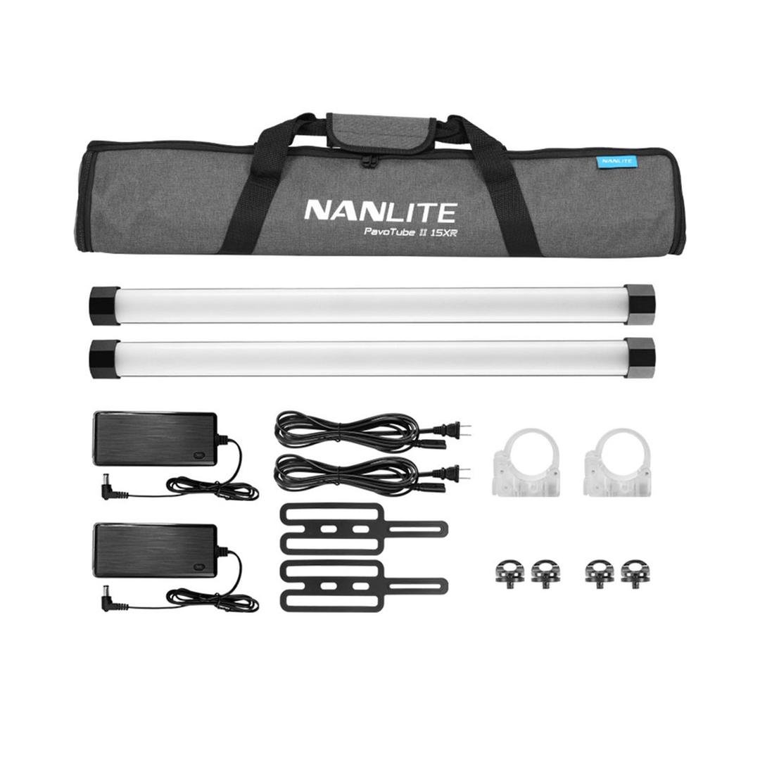 NanLite PavoTube II 15XR LED Tube Light Two Kit