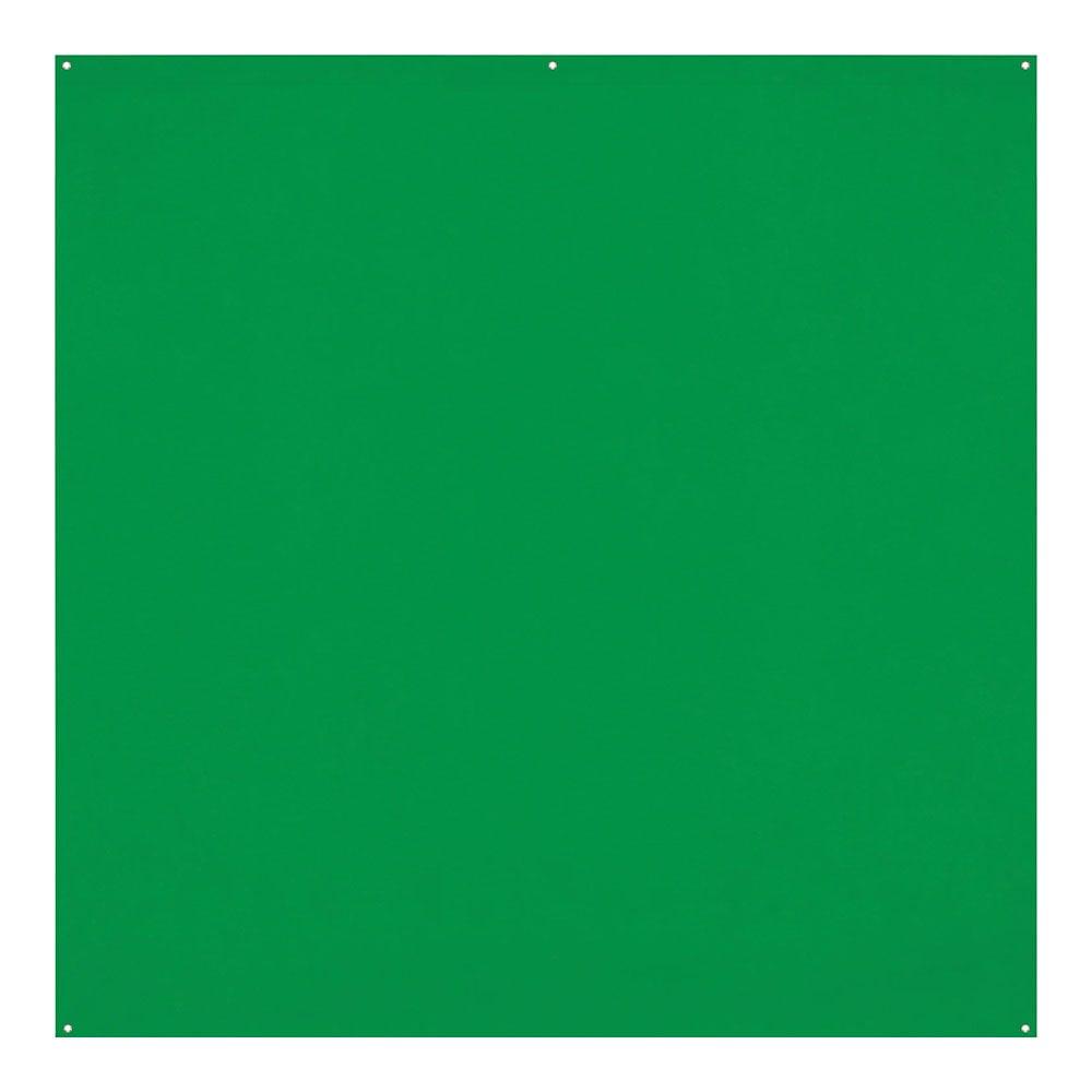 Westcott X-Drop Pro Wrinkle-Resistant Backdrop - Chroma-Key Green Screen - 8 x 8 ft.