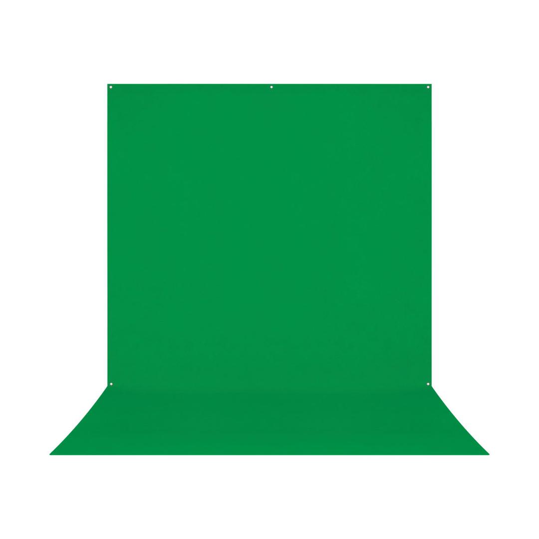 Westcott X-Drop Pro Wrinkle-Resistant Backdrop - Chroma-Key Green Screen Sweep - 8 x 13 ft.