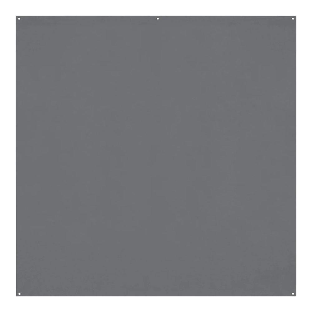 Westcott X-Drop Pro Wrinkle-Resistant Backdrop - Neutral Gray - 8 x 8 ft.