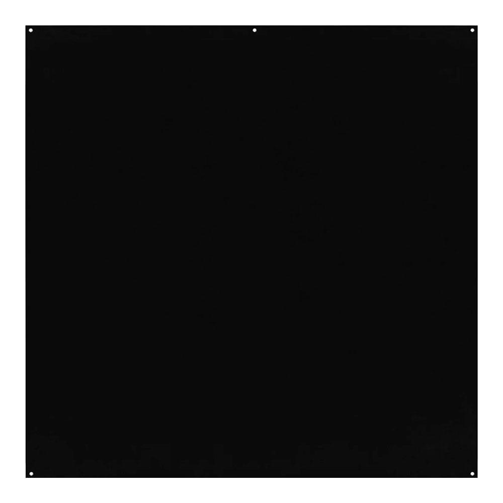 Westcott X-Drop Pro Wrinkle-Resistant Backdrop - Rich Black - 8 x 8 ft.