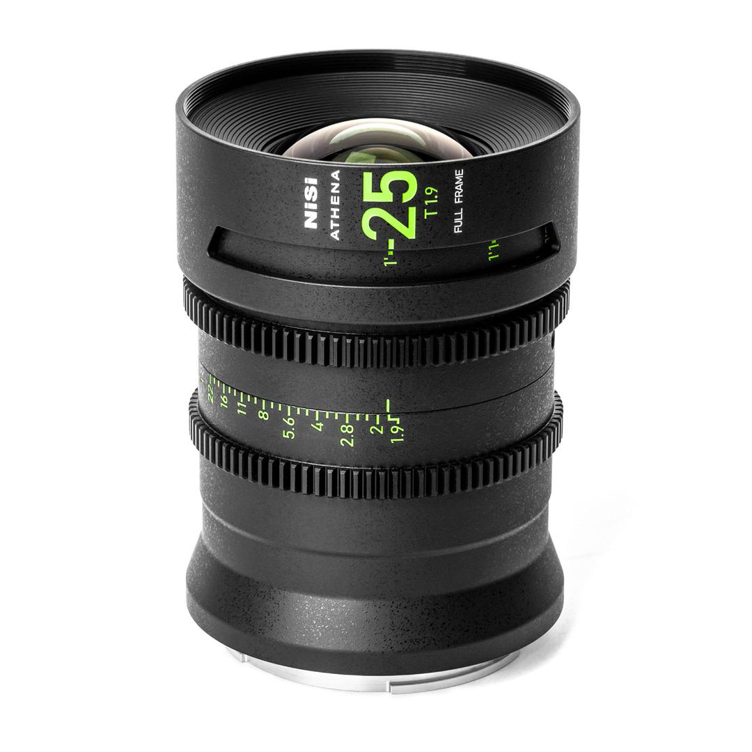 NiSi Athena 25mm T1.9 Cine Lens for Sony E (No Drop In Filter)