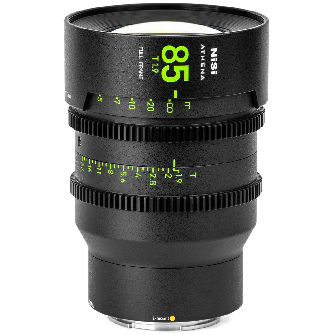 NiSi Athena 85mm T1.9 Cine Lens for Sony E (No Drop In Filter)
