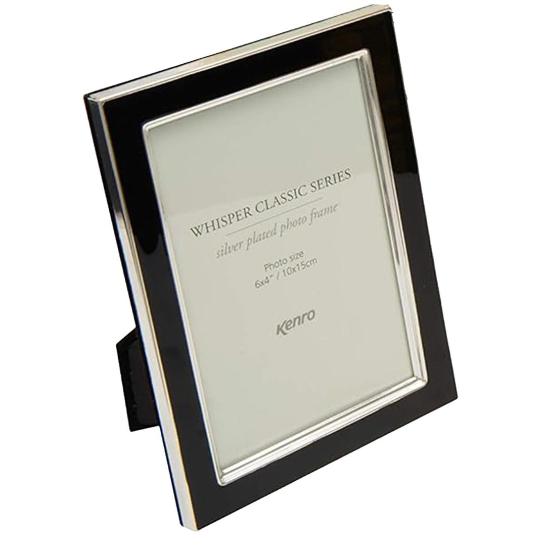 Kenro Whisper Classic inlay Photo Frame 6x4'' - Black