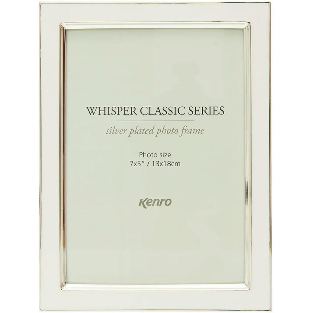 Kenro Whisper Classic inlay Photo Frame 7x5'' - White