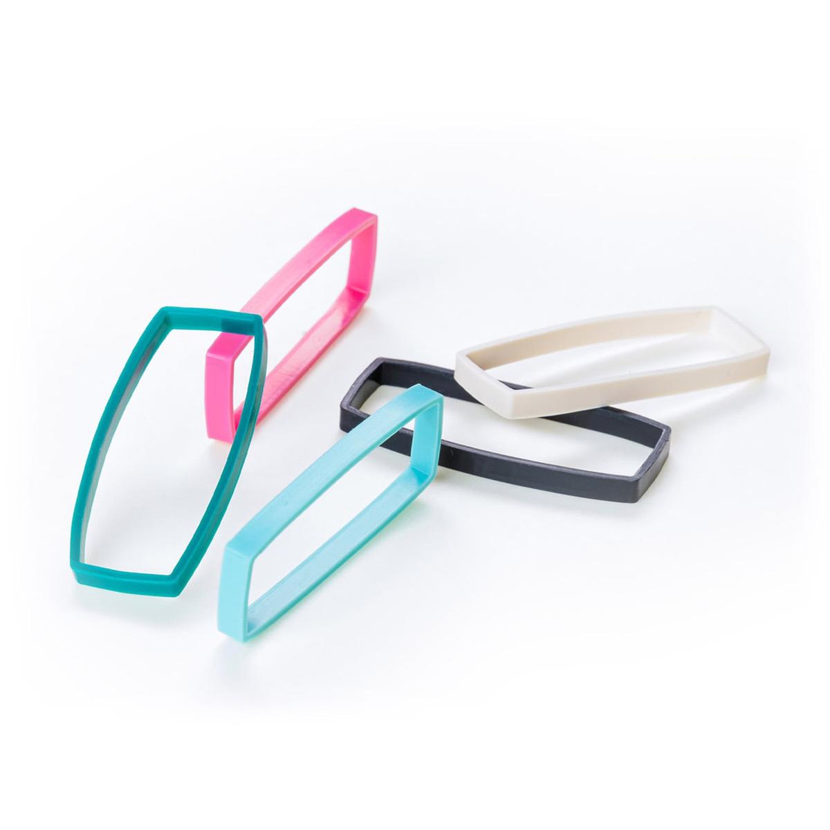 Tentacle Coloured Silicone Bands for TRACK E