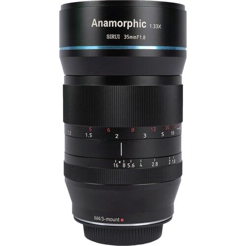 SIRUI 35mm f1.8 Anamorphic 1.33X Lens for Micro Four Thirds