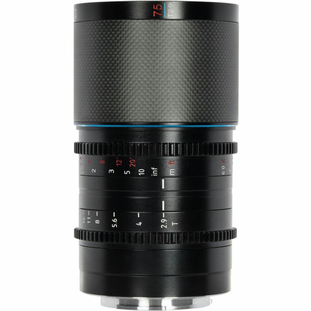 SIRUI Saturn 75mm T2.9 1.6x Full-frame Anamorphic for Sony E (Neutral Flare)