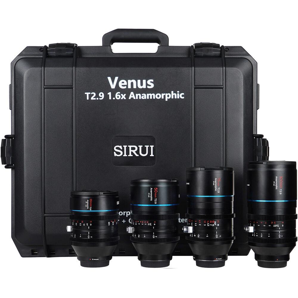SIRUI Venus Kit (RF35+RF50+RF75+RF100+ADP1.25X + Hard Case)