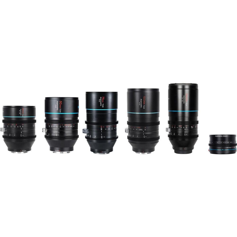 SIRUI Venus Kit (E35+E50+E75+E100+E150+ADP1.25X + Hard Case)