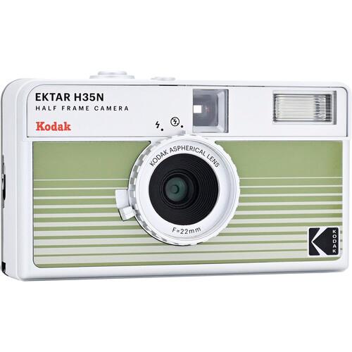 Kodak H35N Half Frame Film Camera - Striped Green