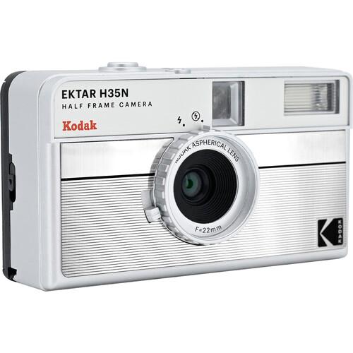Kodak H35N Half Frame Film Camera - Striped Silver