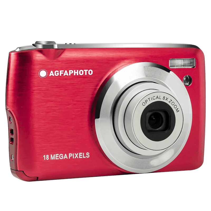 AgfaPhoto DC8200 Digital Camera - Red